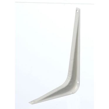 6"x8" White Shelf Bracket 1 Piece