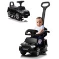 thumbnail image 1 of VOLTZ TOYS Licensed BMW M5 4-in-1 Push Car for Toddlers, Foot-to-Floor Ride-On Baby Walker with Removable Push Bar, Manual Glide Sliding Toy with Leather Seat & Rocking Rails, Black, 1 of 6
