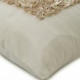 thumbnail image 2 of The HomeCentric Pillow Sham, Ivory Euro Size Pillow Shams Pack of 2, 26x26 inch (65x65 cm), Silk Euro Shams, Solid Color, Ruffles, Ribbon Embroidery, Victorian Euro Sham Covers Easter - Vintage Love, 2 of 3