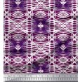 thumbnail image 1 of Soimoi Viscose Chiffon Fabric Check & Geometric Print Fabric by The Yard 42 Inch Wide, 1 of 5