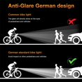 thumbnail image 4 of GRM 1200LM Bike Light USB Rechargeable Bicycle Light Ultra Bright LED Spotlight 4, 4 of 12