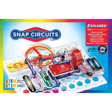 Snap Circuits® Science STEM Electronics Junior 100 (SC100FR) 100+ Projects!