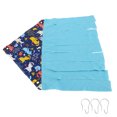thumbnail image 4 of Hamster Hideout, Lightweight Soft Breathable Animal Corner Hideout  For Guinea Pigs For Ferrets For Chinchillas Blue Cat, 4 of 8