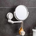 thumbnail image 1 of Bathroom Suction Cup Makeup Mirror Bathroom Home Multifunctional Foldable No Drilling Wall Mounted Dressing Table Dressing Mirror, 1 of 6