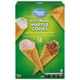 thumbnail image 1 of Great Value Ice Cream Waffle Cones, 1 of 3