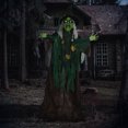 thumbnail image 2 of HOMCOM Sorcière de Décoration d'Halloween de 72 Pouces avec Cœur Magique, Activée par le Son, 2 of 10