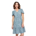 thumbnail image 1 of Iyla Women's V-Neck Dress, 1 of 6
