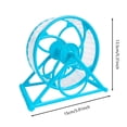 thumbnail image 2 of Jouets pour Animaux, Roue de Hamster à Faible Bruit, Transparente, Silencieuse, Accessoire de Course et d'Exercice pour Petits Animaux, Usage Intérieur, 2 of 6