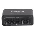 thumbnail image 4 of Bi Directional Audio Switcher, Audio Switch Splitter High Fidelity ABS Aluminum Alloy 5 Way  For DVD For Bass, 4 of 8