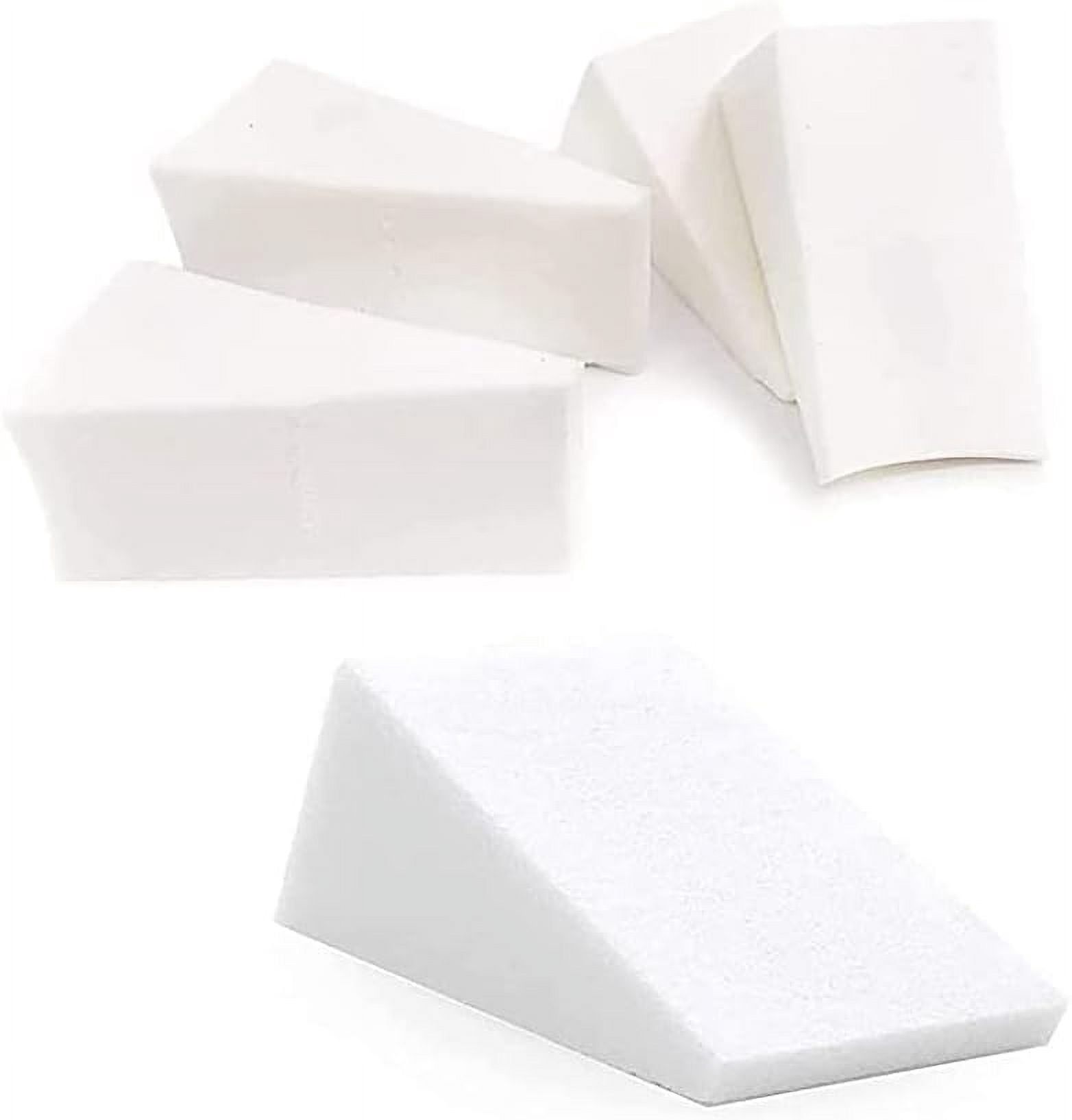 LAICAIW Makeup Sponge Mini Applicator Wedges Pack of 100 I Triangle Cosmetics Make Up Beauty Blender Sponge For Foundation I Face Makeup Sponges That Replace Make Up Brushes I Latex Free Beauty Produ