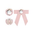 thumbnail image 3 of INSPIRE CHIC Nœud Papillon pour Femmes Accessoires Unisexes Col Épingle Rose, 3 of 4