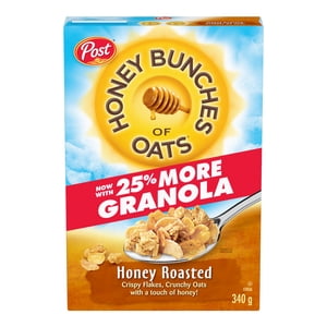 Post Honey Bunches d'avoine Céréales grillées au miel