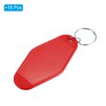 thumbnail image 3 of Unique Bargains Porte-Clés Vintage Motel Porte-Clés d'Hôtel Vierges Étiquette de Clé Rétro Losange, Rouge, Lot de 16, 3 of 7
