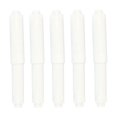 thumbnail image 4 of IFANLANDOR 5Pcs Toilet Paper Roller Replacement White Plastic Spring Loaded Paper Holder for Bathrooms, 4 of 7