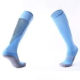 thumbnail image 2 of B91xZ Bas Élastiques Hauteur Cuisse pour Femmes Bas de Compression Mollet, Gris Foncé Taille Unique, 2 of 3