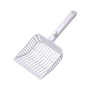 Hearth & Gear Large Hole Cat Litter Thick And Sturdy Cat Litter Easy To Clean Cat Litter Ergonomic Handle Non Stick Cat Litter (Yellow/White/Green) Breeder Accessories Dog Accessories Puppy