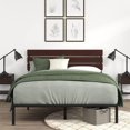 thumbnail image 3 of Zinus Figari 39 inch Bamboo and Metal Platform Bed Frame, 3 of 6