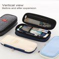 thumbnail image 1 of Colorful Large Storage Pencil Case Pen Bag with Zipper Big Capacity Pouch Organizer for Office Travel Holder Box, 1 of 7