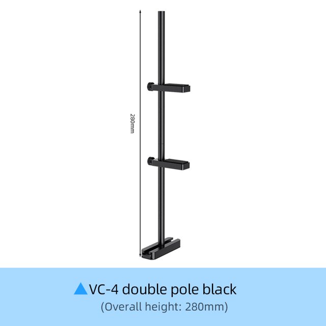 Support de Carte Graphique VC-4 VC-5 en Alliage d'Aluminium Réglable Support de Carte Vidéo GPU ITX/ATX Accessoire de PC de Bureau VC-4-D-BK