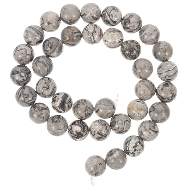 1 Ensemble de Perles Rondes en Vrac Perles d'Espacement Charme DIY Fabrication de Bijoux Perles