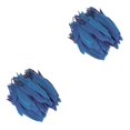 thumbnail image 3 of Maytalsory 100x DIY Boho Style Wild And Colorfast Feathers For Crafts Tear-resistant Klein blue 2Set, 3 of 6