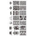 thumbnail image 1 of Lace Stamper Nails Art Stamp Stamping Nail Template Template Nail Flowers Image Printer Plate, 1 of 7