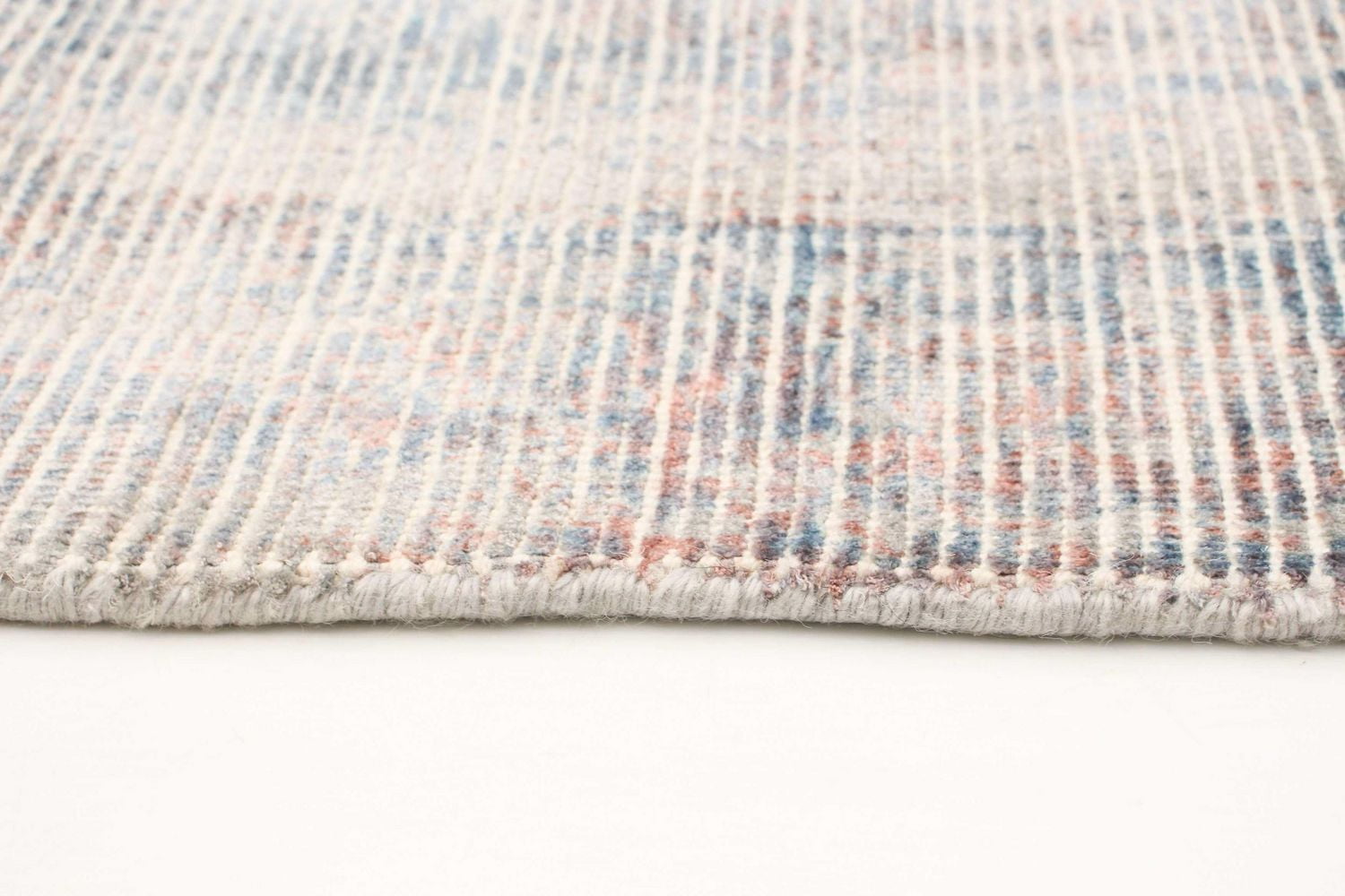 ECARPETGALLERY 5'3" x 7'3"  Contemporary Galleria Hand Loomed Area Rug for Living Room, Dining Room and Bedroom in Grey