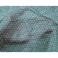 thumbnail image 5 of oneOone Silk Tabby Fabric Triangle Geometric Decor Fabric Printed BTY 42 Inch Wide, 5 of 5
