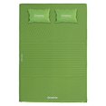 thumbnail image 1 of KingCamp Matelas de Camping Autogonflant Double avec 2 Oreillers, Vert, 1 of 4
