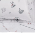 thumbnail image 2 of Bouclair Multicolour Kalo Hockey Print Sheet Set Twin, 2 of 8