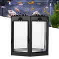thumbnail image 3 of Petit Poisson Plastique Hexagonal Forme Superposable Portable Mini Aquarium pour la Décoration, 3 of 8