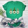 thumbnail image 2 of QIPOPIQ T-Shirts à Manches Courtes pour Femmes à Col Rond T-Shirts de la Saint-Patrick Hauts Shamrock T-Shirt Vert Chemise Chemise T-Shirts de la Saint-Patrick Tee T-Shirt T-Shirts Imprimés de Fête T-Shirts Graphiques Aubaines, 2 of 6