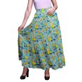 thumbnail image 1 of Bimba Jupes Maxi Imprimées Femmes Style Bohème Gitane Longue Jupe en Coton, 1 of 5