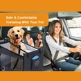 thumbnail image 2 of TFixol Portable Car Dog Hammock with Mesh Windows, Foldable Pet Seat Protector for Rear Seats, Breathable & Secure Design, Black, 2 of 7