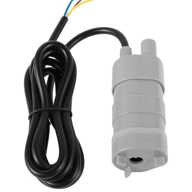 SUTENGDA Mini Water Pump DC 12V Submersible Water Pump 900L/H Portable High Flow Pumps Compact High Lift Diesel Oil Water Pump for House Shower Garden Drainage System