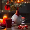 thumbnail image 2 of KOYPTL Christmas Santa Crystal Dome with LED Light,Christmas Theme Clear Lights Decorations for Night Light Desktop Pendant Christmas Trees Snow Scenery Ornaments Gift for Boys Girls Christmas, 2 of 6