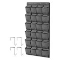 thumbnail image 1 of Organisateur de Rangement pour Chaussures 24 Pochettes Étagères de Rangement Murales pour Garde-Robe Organisateur Mural Multi-Usage, 1 of 8