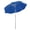 Blue, variant on Outsunny Arc. 6.4ft Beach Umbrella with Aluminum Pole Patio Blue