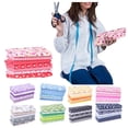 thumbnail image 4 of 7 Pcs Assorties 7 Motifs Carrés Lots de Tissu Couture Carrés Patchwork Prédécoupés Chutes de Tissu pour Bricolage Courtepointe Appliqué Poupée Confection de Robe (Rouge) 5.12x5.12 Pouces, 4 of 5