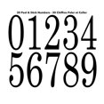 thumbnail image 3 of PRO-DF Classic Aluminum Address Plaque, 3 of 5