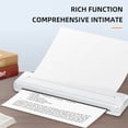 thumbnail image 4 of Portable printer,Inkless Printer Laptop Compatible Printer A4 Compatible Ios Portable Printer Laptop Office Printer Bt Office Car Android Laptop A4 Thermal Paper Compatible Car Mobile Radirus, 4 of 7