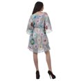 thumbnail image 4 of Moomaya Robe de Plage Imprimée Vêtements de Vacances Femmes Robes en Georgette pour Femmes, 4 of 6