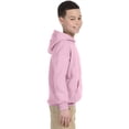 thumbnail image 3 of Gildan Boys Long Sleeve Front Pouch Pocket Hooded Sweatshirt. 18500B, 3 of 3