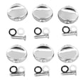 thumbnail image 1 of Guitar Tuning Peg Buttons, 6Pcs Guitar Tuning Peg Buttons Metal Easy To Install Tuner Knobs Replacement For Acoustic Electric Guitar, 1 of 8