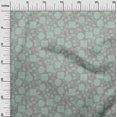 thumbnail image 3 of oneOone Tissu Popeline de Coton Gris Matériel de Robe Florale Tissu Imprimé Tissu au Mètre 42 Pouces de Large, 3 of 5