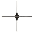 thumbnail image 3 of 3D Hologram Fan, 17.7 Inches Hologram Projector with 700 APP Material, Supports WiFi, Mobile Phone Projection, Sound Playback, 3 of 7