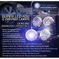 thumbnail image 5 of Pour 2010 2011 2012 Toyota Camry Lampe Anti-Buée à DEL Trousse de Feux de Circulation, 5 of 5