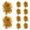 Golden, variant on Miangastore 10pcs Cheering Squad Pompoms Wristband Cheering Poms Sports Events Dance Party Pompom Props