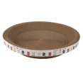 thumbnail image 3 of lionlar Cat Scratcher Pad Scratching Board Corrugated Cardboard Lounge Couch Interactive 50cmx50cmx9cm, 3 of 9