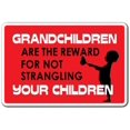 thumbnail image 1 of SignMission 8" X 12" Plastic Sign, Grandchildren, 1 of 5